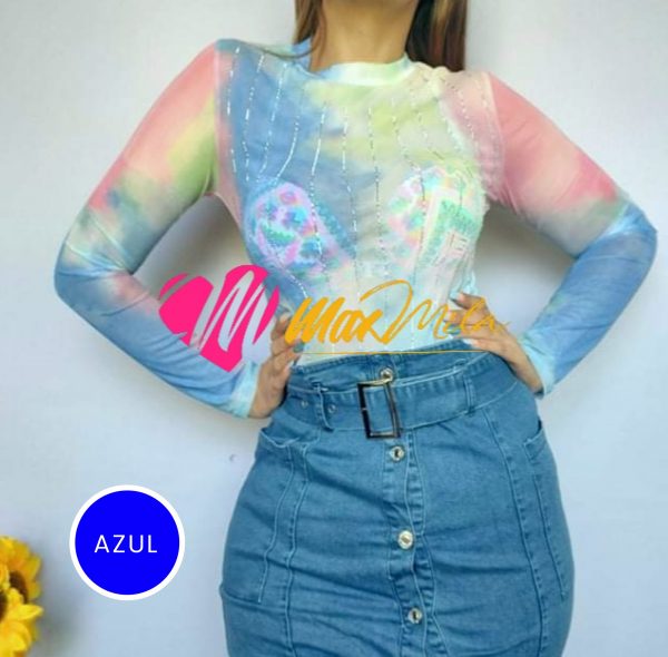 Body Tiedye Transparencia - Imagen 4
