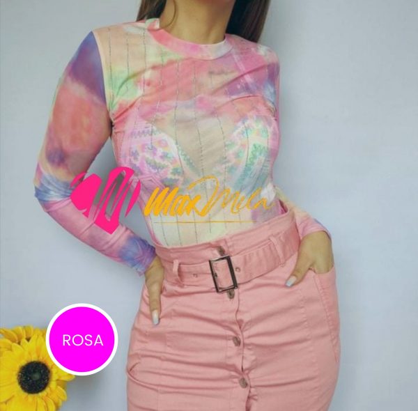 Body Tiedye Transparencia - Imagen 2