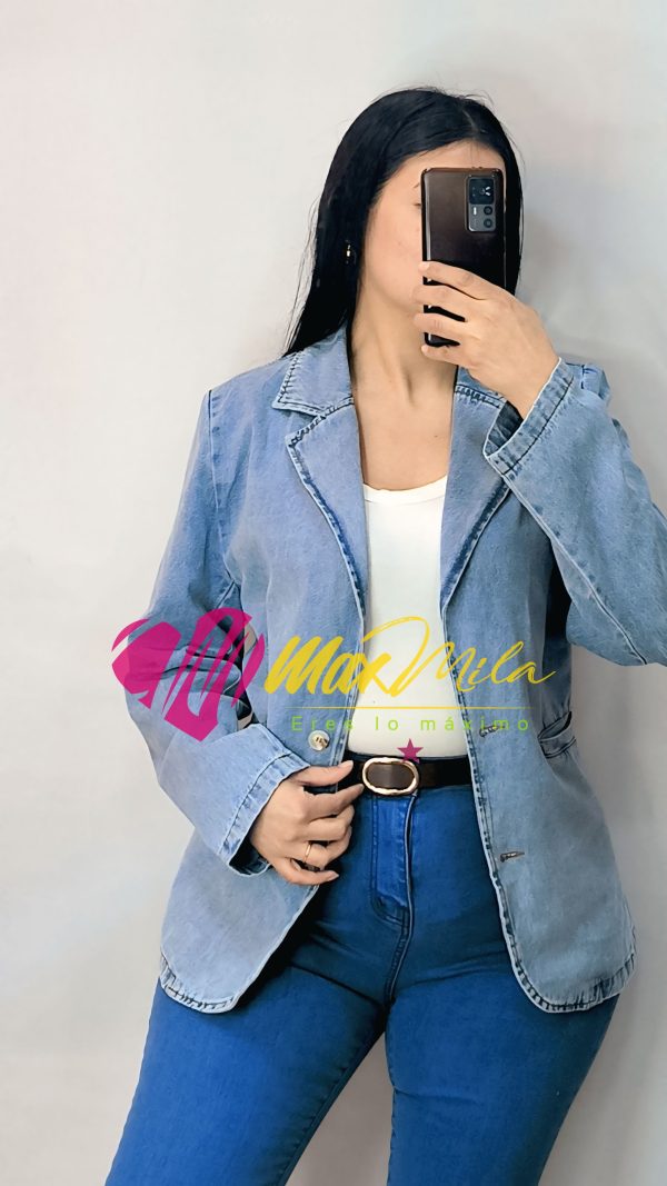 Blazer Denim - Imagen 2