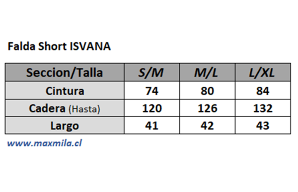 Falda Short Isvana - Imagen 2