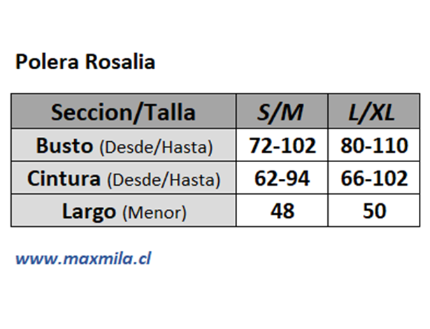 Polera Rosalía - Imagen 2