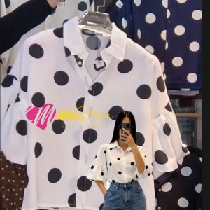 Blusa Farol Polka Dots